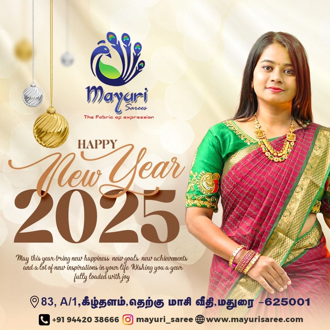 New Year Wishes offer Poster 2025