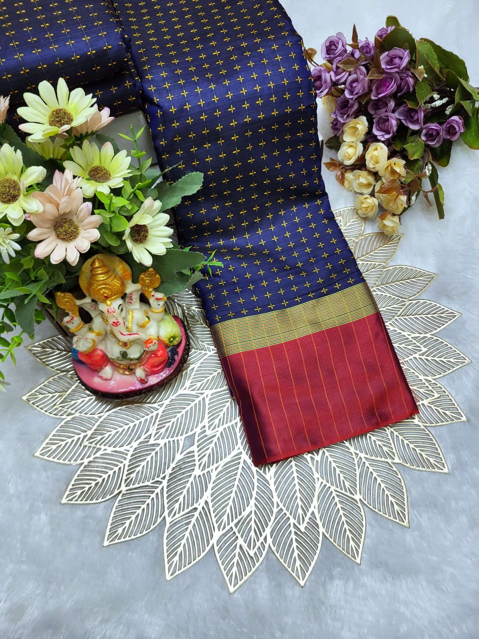 Aarani Soft Silk Saree – Plus Butta Design (Arani, Tamil Nadu Origin)