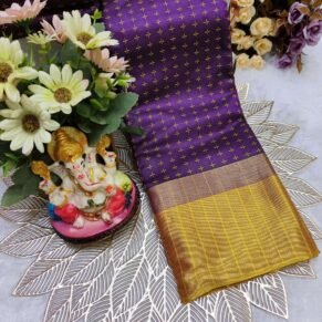 Aarani Soft Silk Saree – Plus Butta Design (Arani, Tamil Nadu Origin)