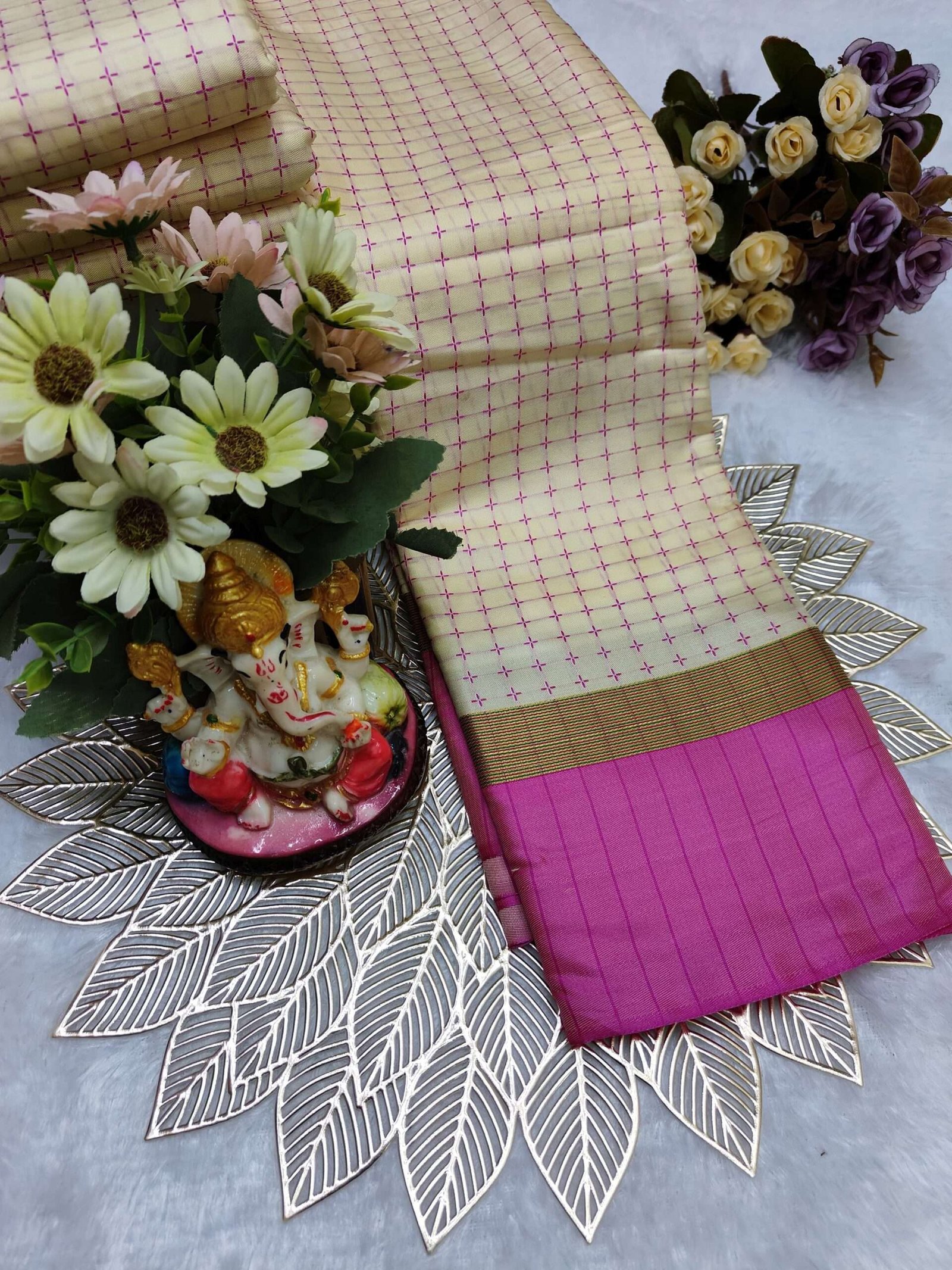 Aarani Soft Silk Saree – Plus Butta Design (Arani, Tamil Nadu Origin)