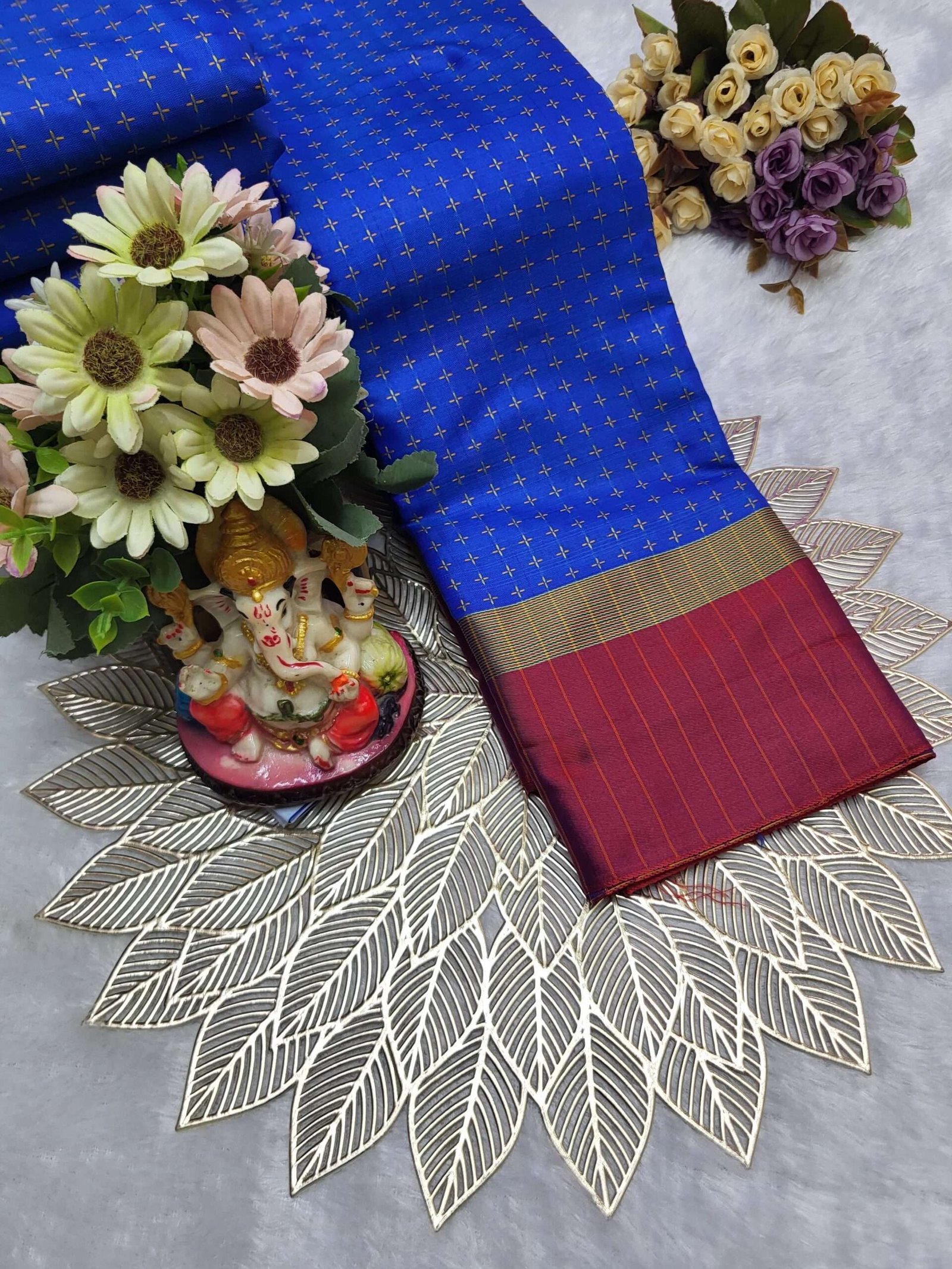 Aarani Soft Silk Saree – Plus Butta Design (Arani, Tamil Nadu Origin)