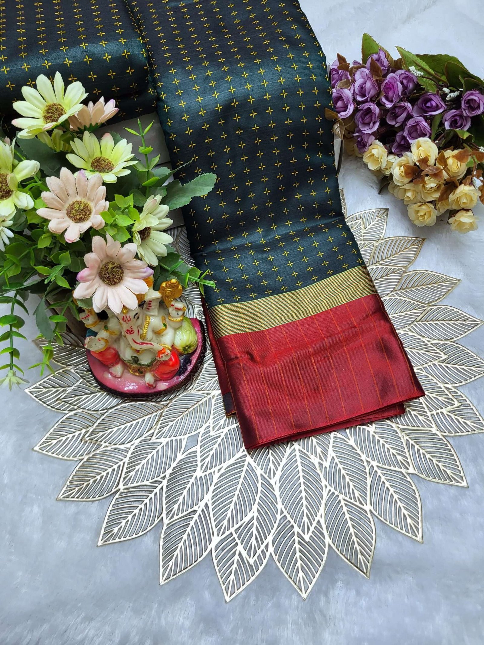 Aarani Soft Silk Saree – Plus Butta Design (Arani, Tamil Nadu Origin)