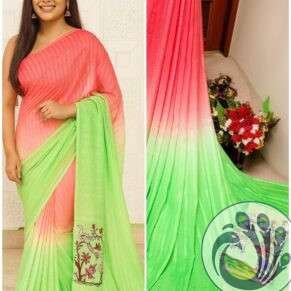 Georgette Fancy Saree