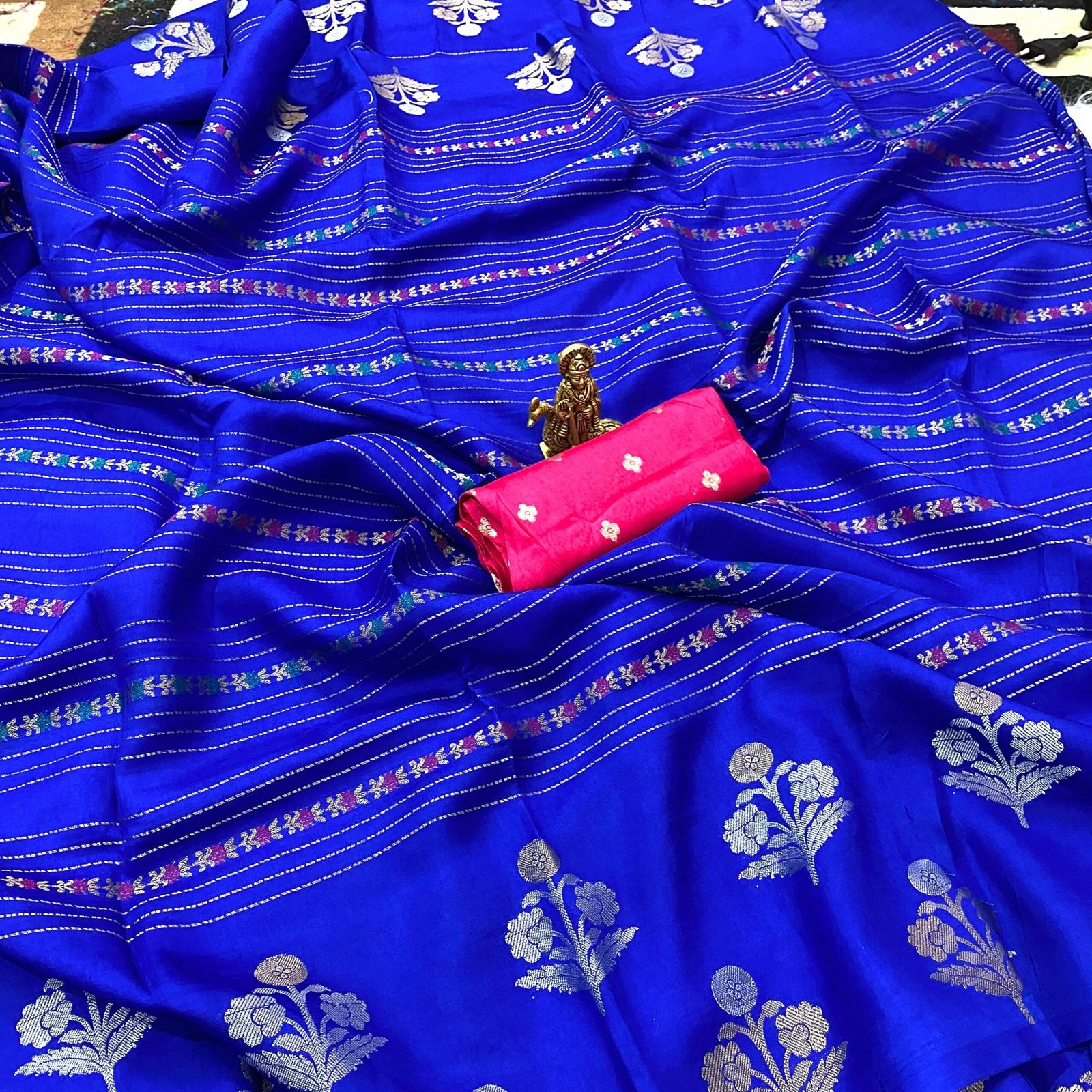 Viscose Georgette Soft Silk Saree
