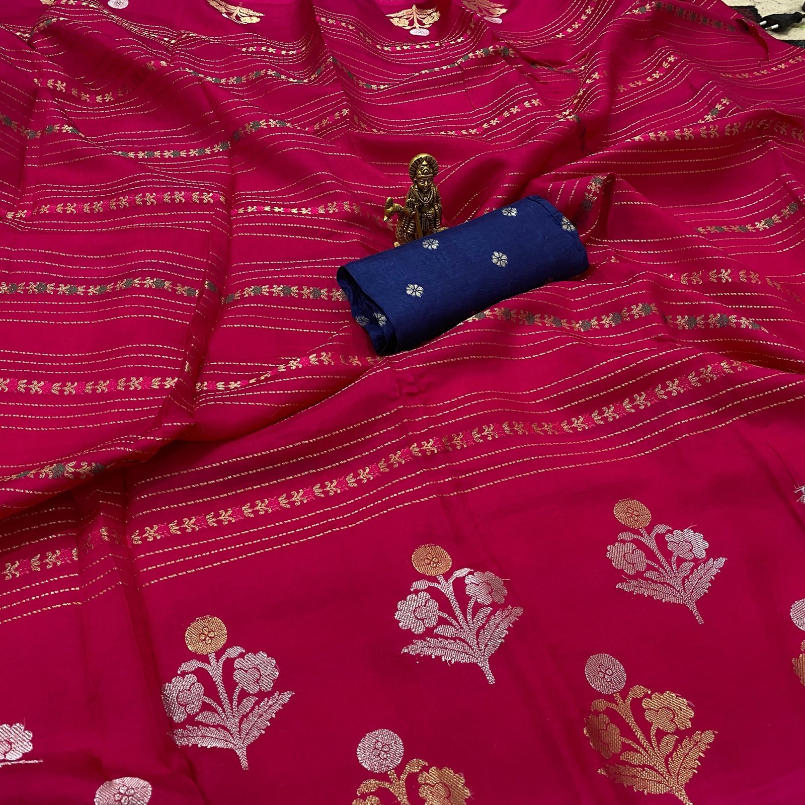 Viscose Georgette Soft Silk Saree