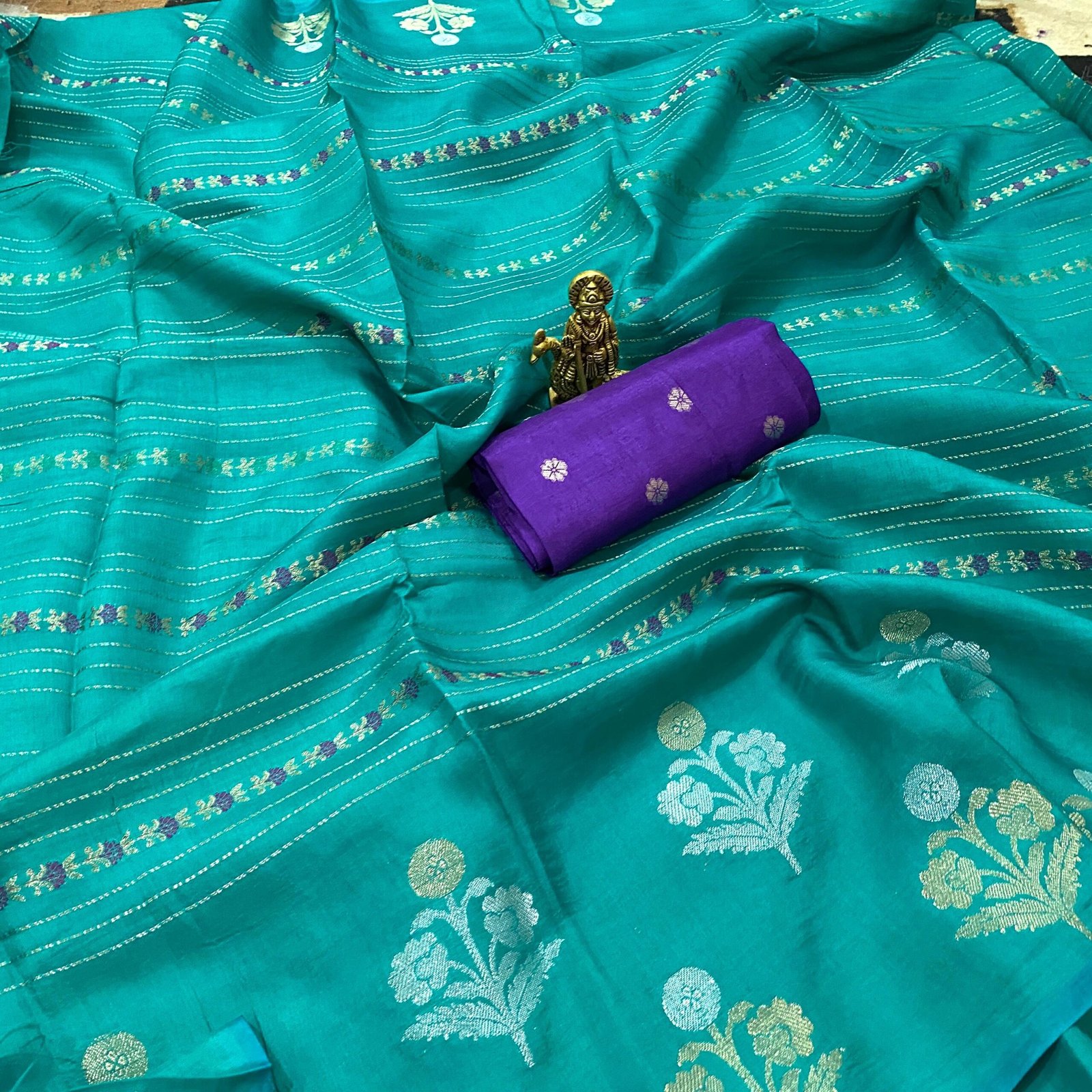 Viscose Georgette Soft Silk Saree
