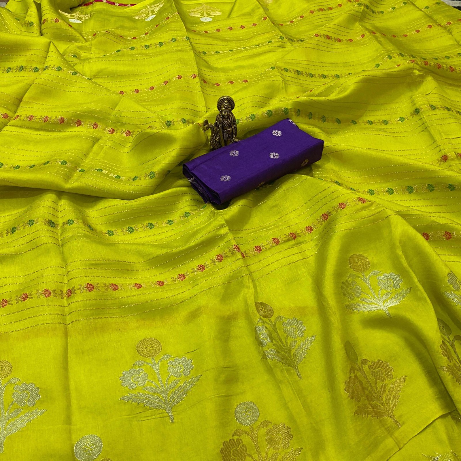 Viscose Georgette Soft Silk Saree