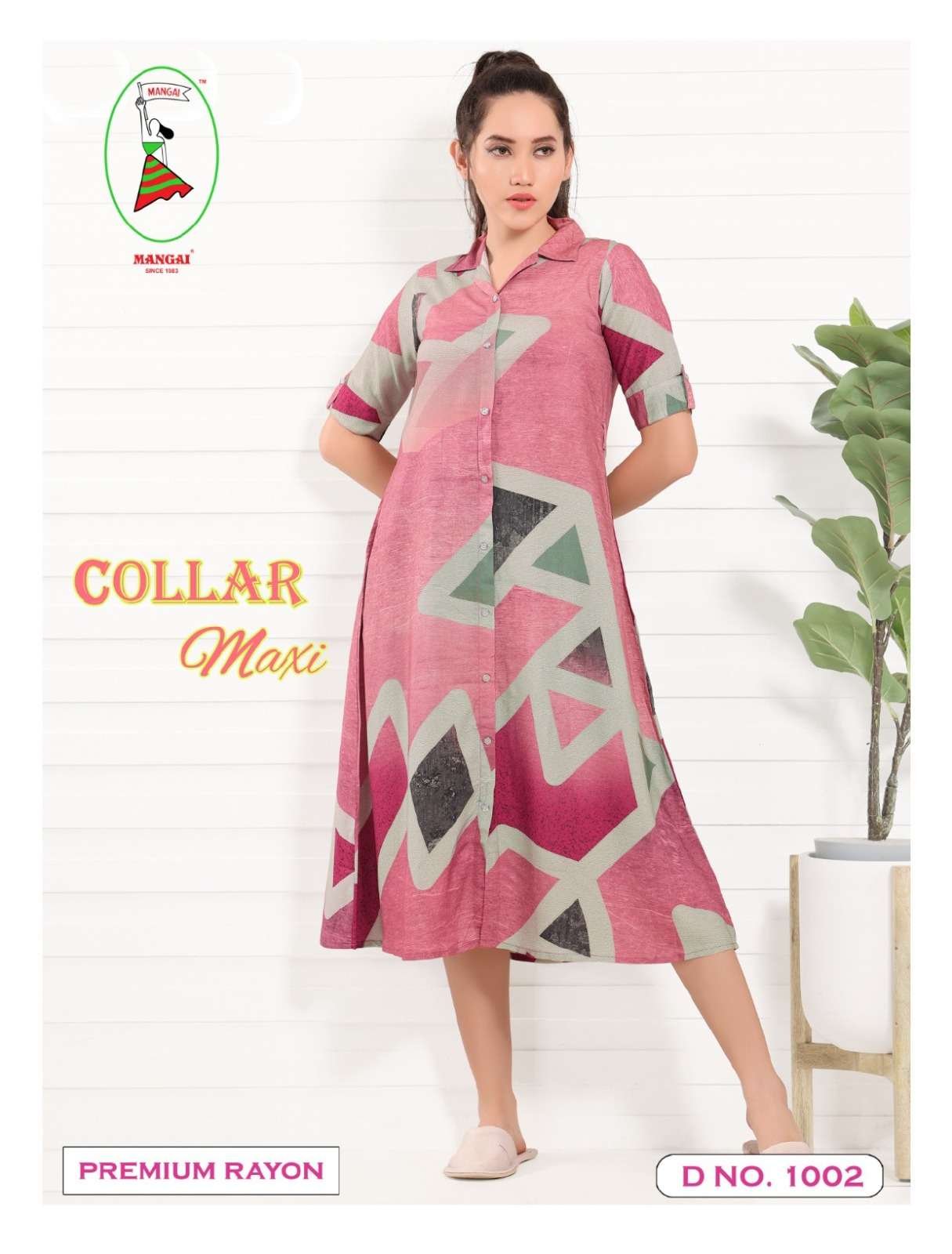 Mangai Collar Maxi Collection