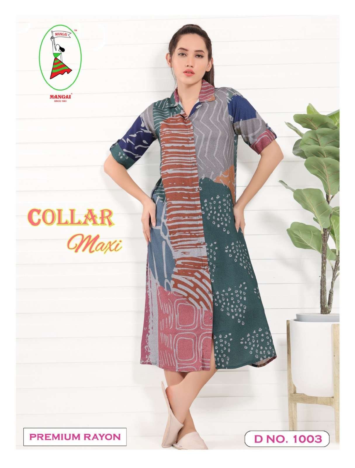 Mangai Collar Maxi Collection