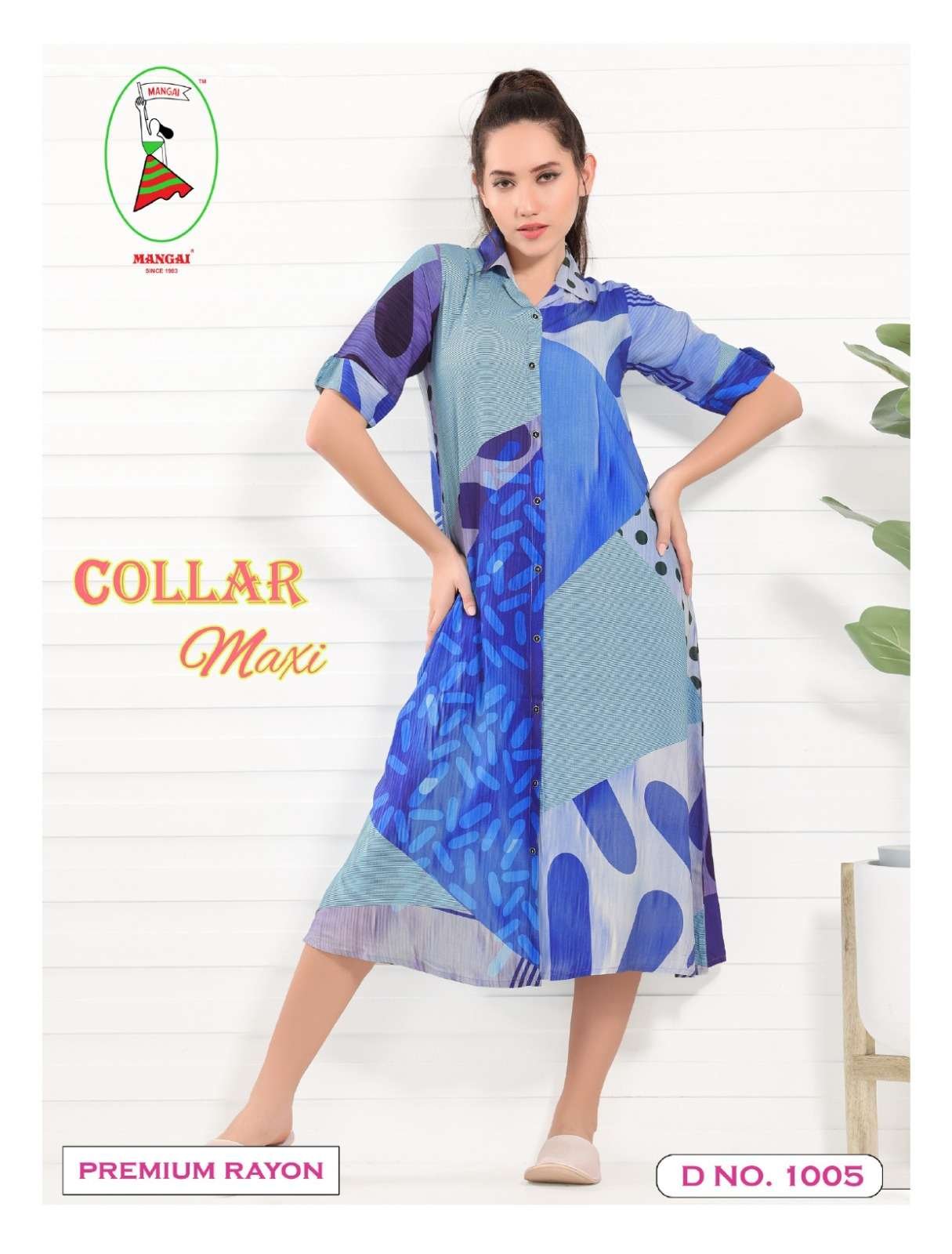 Mangai Collar Maxi Collection