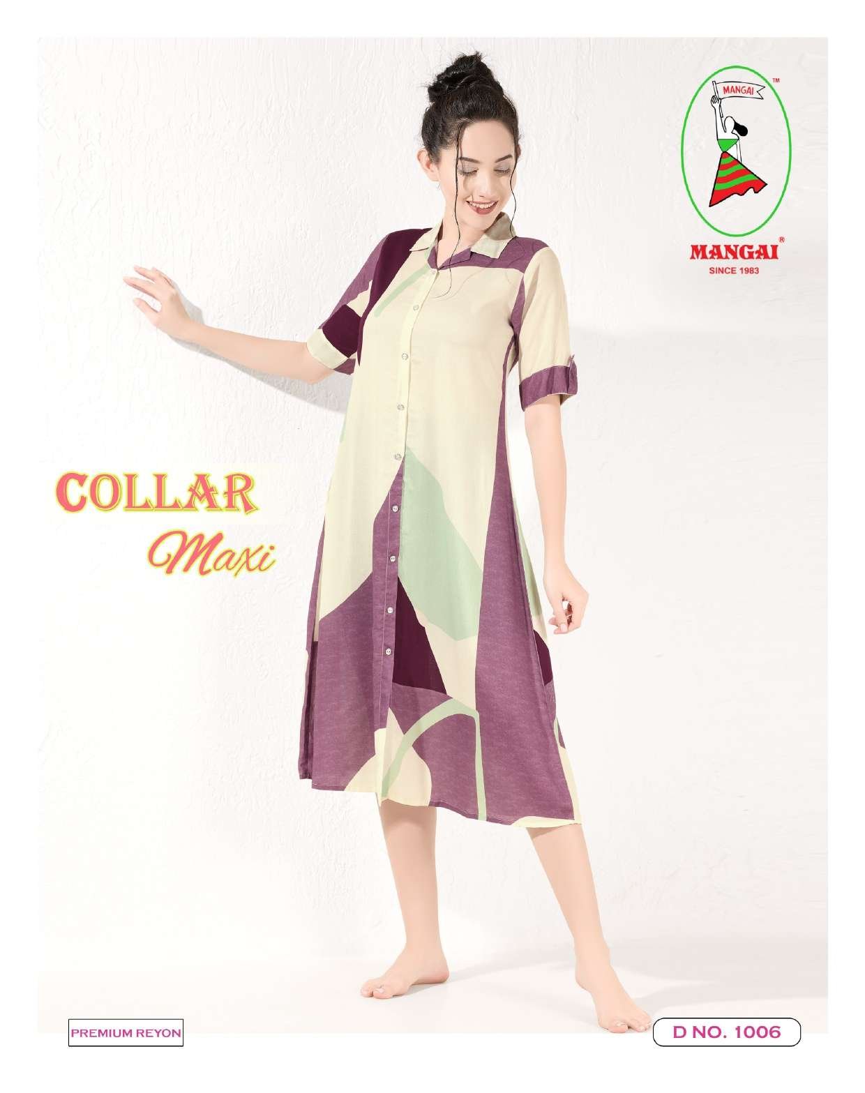 Mangai Collar Maxi Collection