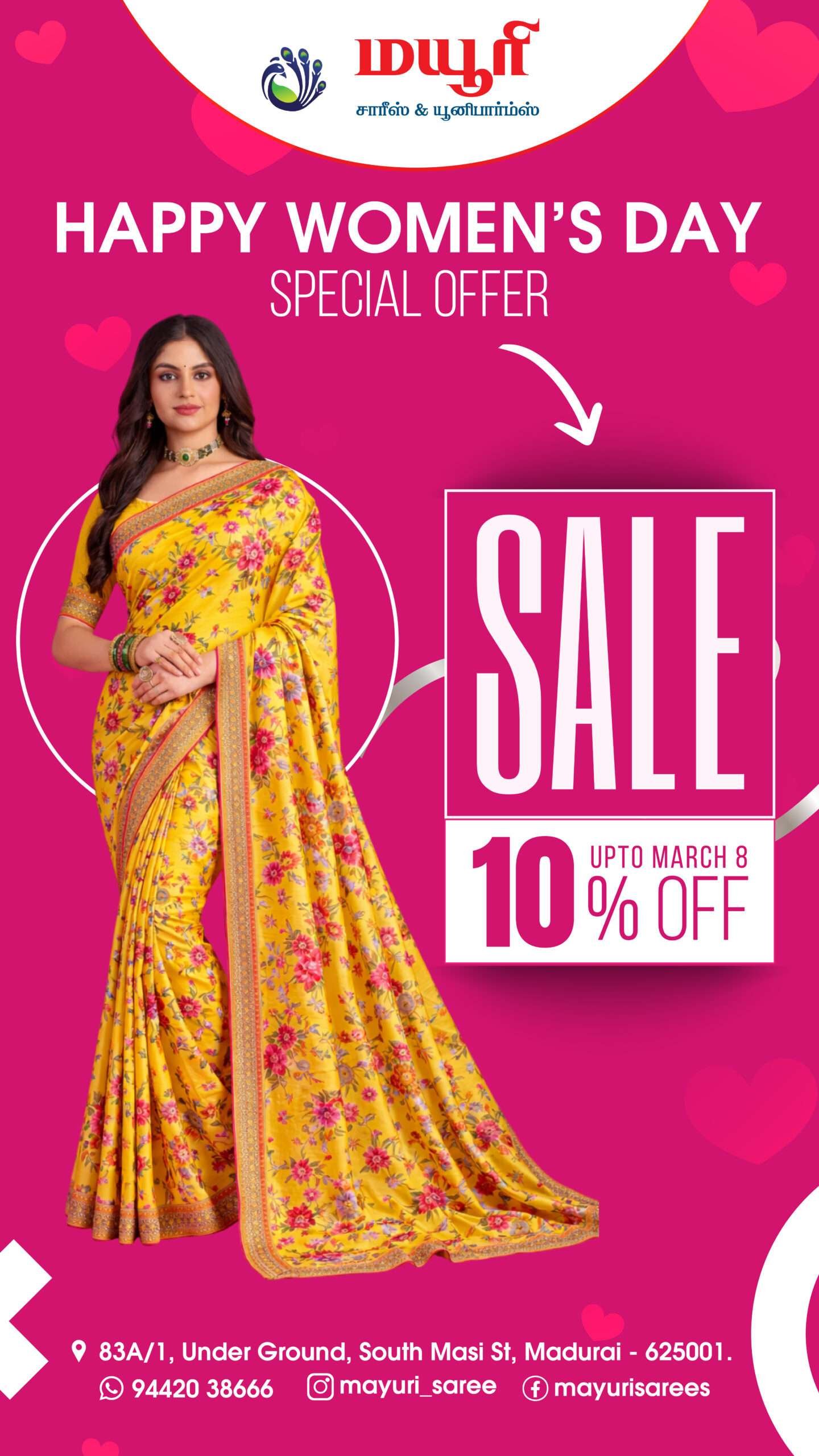 Mayuri Womens Day offer 2026-01