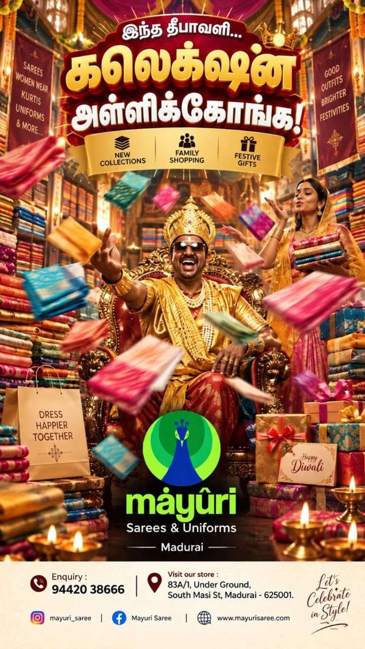 MAYURI DIWALI SAREE COLLECTION 2026
